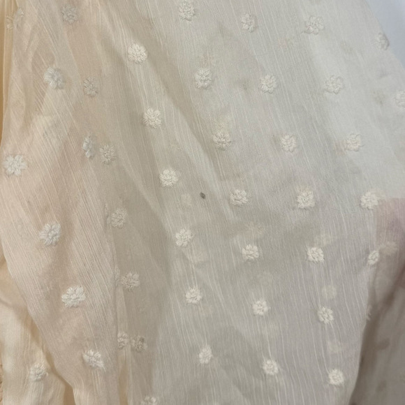 A Collective Story Dress Women M NWT Cream Midi Cream Lace #AD0181-FJA Cottage - Picture 10 of 15